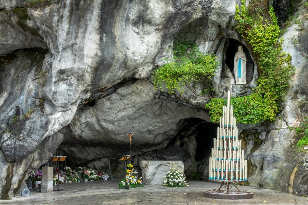Grotte de Massabielle à Lourdes